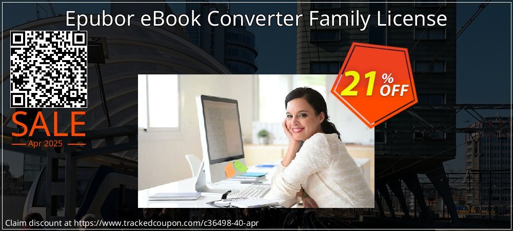 Epubor eBook Converter Family License coupon on Mother Day deals