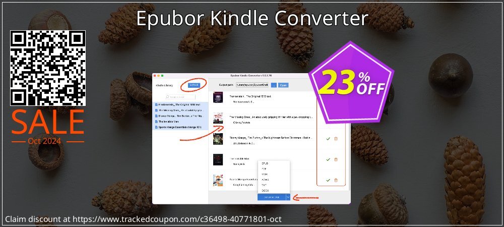 Epubor Kindle Converter coupon on National Loyalty Day discounts