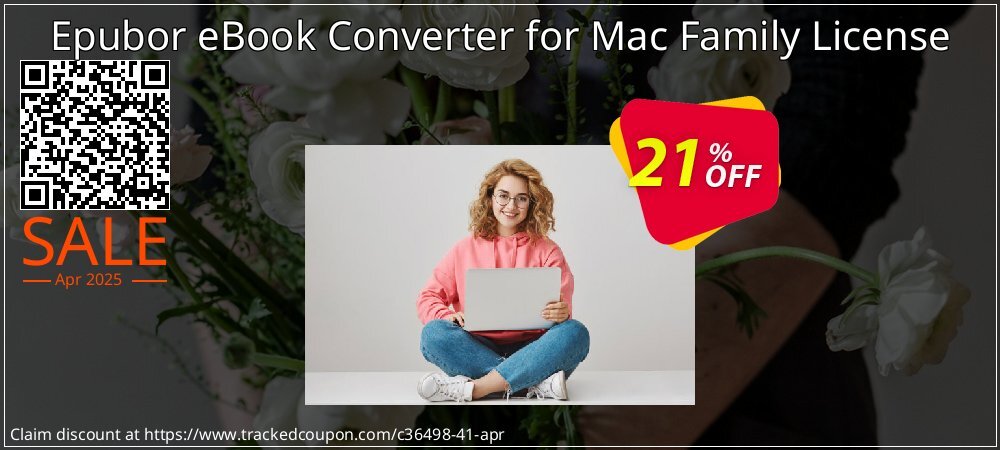 Epubor eBook Converter for Mac Family License coupon on World Party Day deals