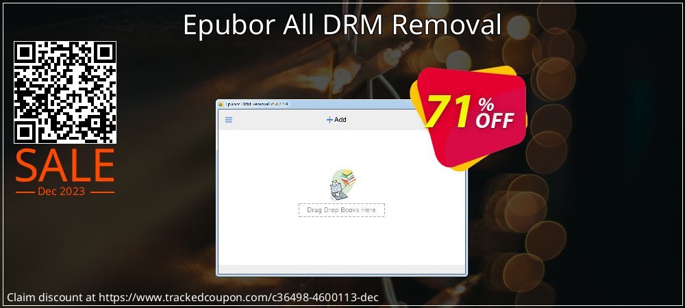 Epubor All DRM Removal coupon on Virtual Vacation Day deals
