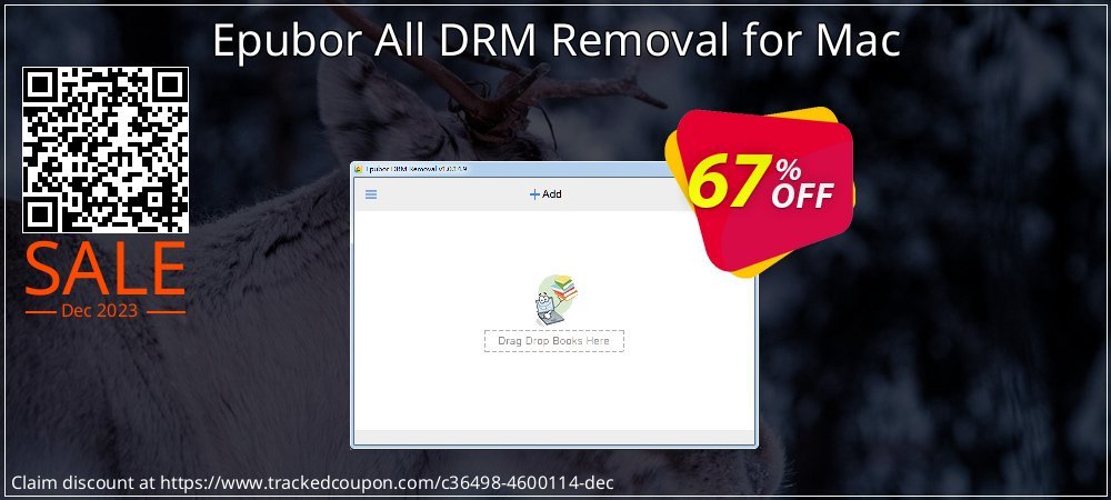 Epubor All DRM Removal for Mac coupon on Back to School discounts