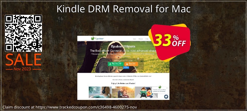 Get 30% OFF Kindle DRM Removal for Mac offering sales