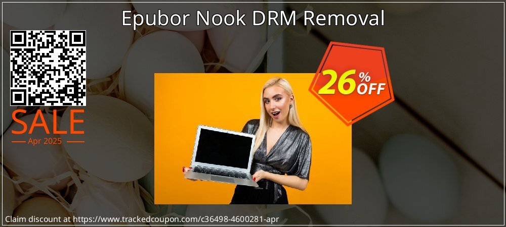 Epubor Nook DRM Removal coupon on World Party Day promotions