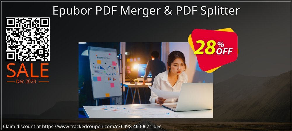 Epubor PDF Merger & PDF Splitter coupon on Mountain Day super sale
