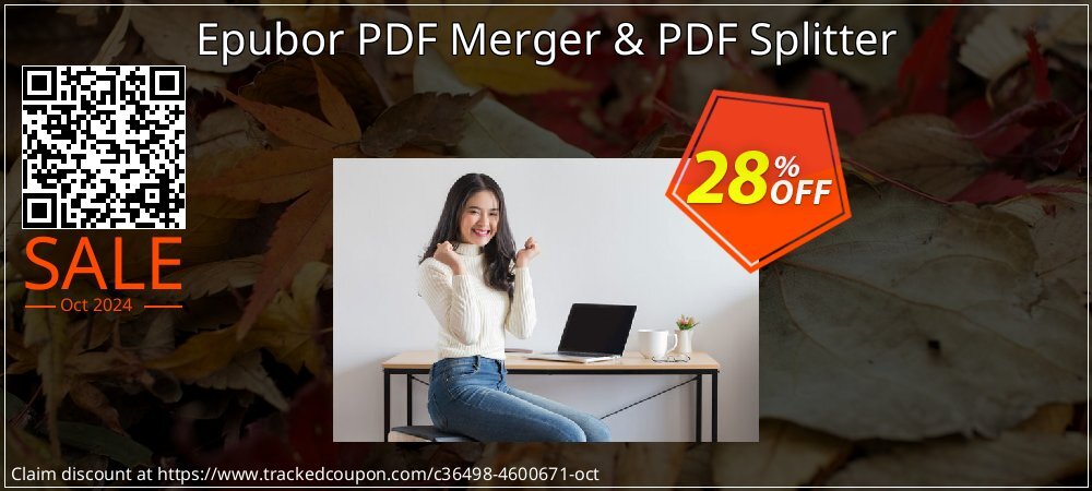 Epubor PDF Merger & PDF Splitter coupon on World Party Day offer