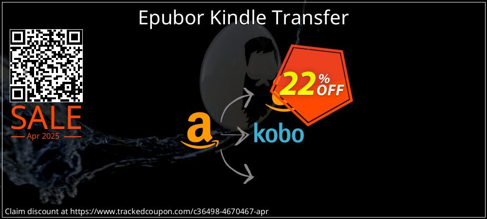 Epubor Kindle Transfer coupon on April Fools' Day discount