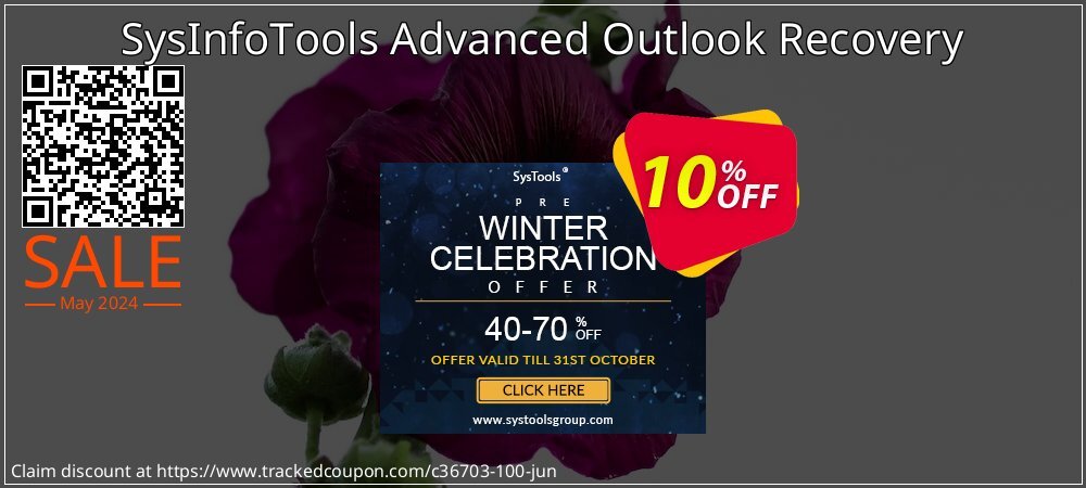 SysInfoTools Advanced Outlook Recovery coupon on Mother Day offering sales