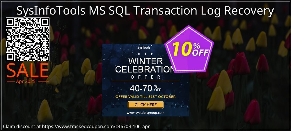 SysInfoTools MS SQL Transaction Log Recovery coupon on Palm Sunday sales