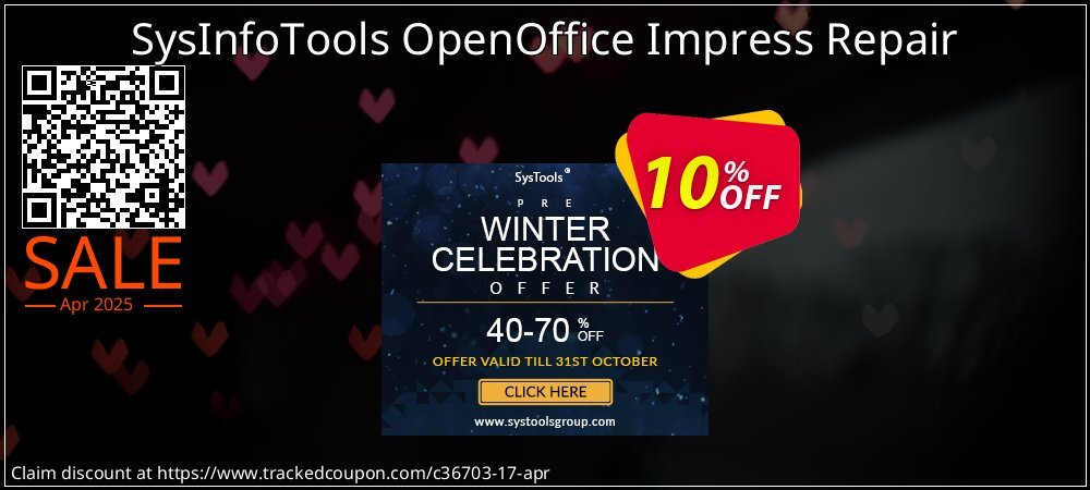 SysInfoTools OpenOffice Impress Repair coupon on April Fools' Day offer