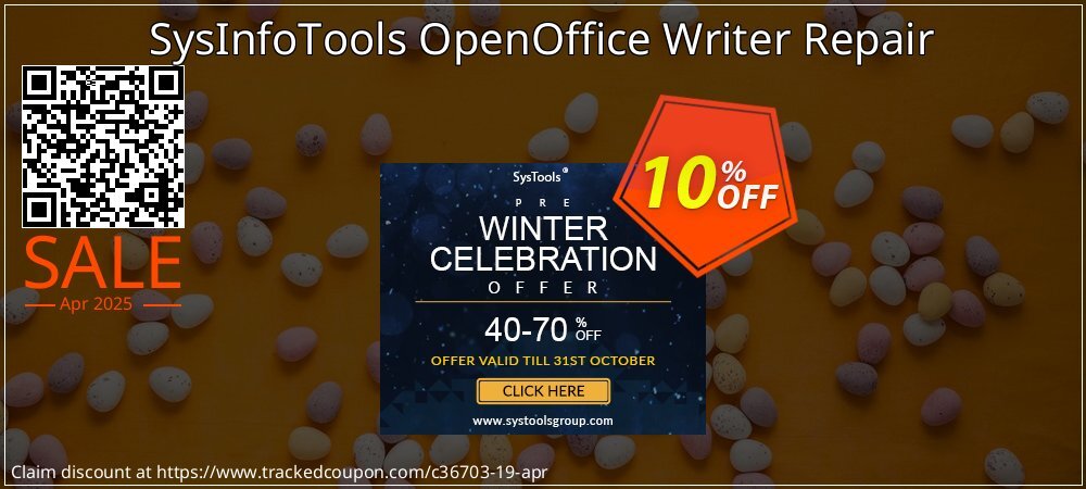 SysInfoTools OpenOffice Writer Repair coupon on World Password Day offering sales