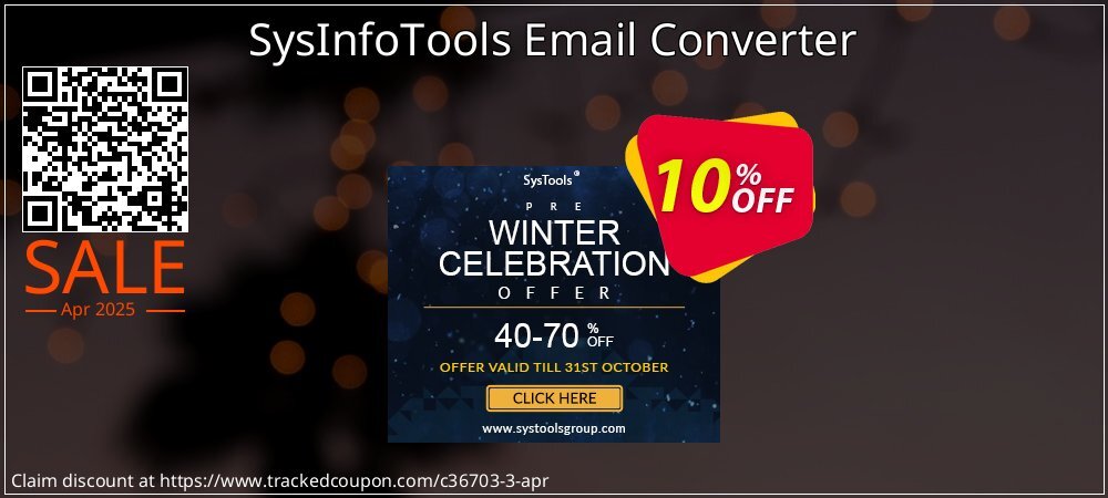 SysInfoTools Email Converter coupon on Constitution Memorial Day discounts