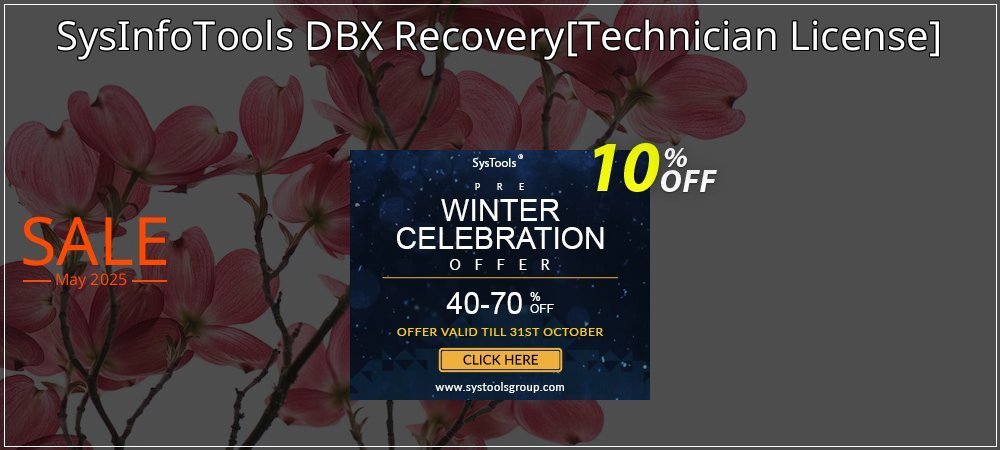 SysInfoTools DBX Recovery - Technician License  coupon on World Password Day discounts