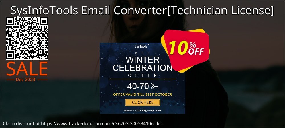 SysInfoTools Email Converter - Technician License  coupon on National Loyalty Day promotions