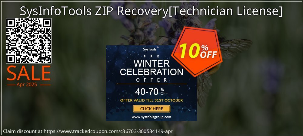 SysInfoTools ZIP Recovery - Technician License  coupon on Tell a Lie Day offering sales