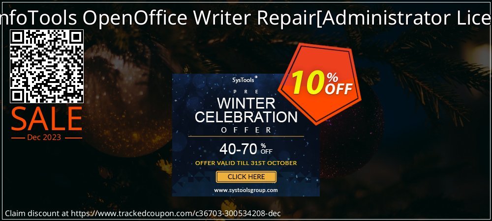 SysInfoTools OpenOffice Writer Repair - Administrator License  coupon on Constitution Memorial Day offer