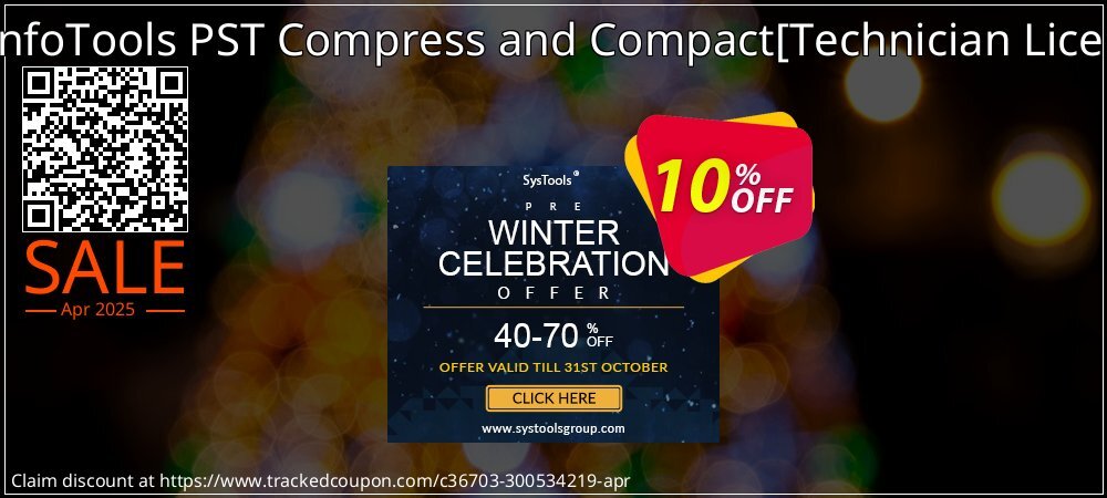 SysInfoTools PST Compress and Compact - Technician License  coupon on World Password Day offering discount