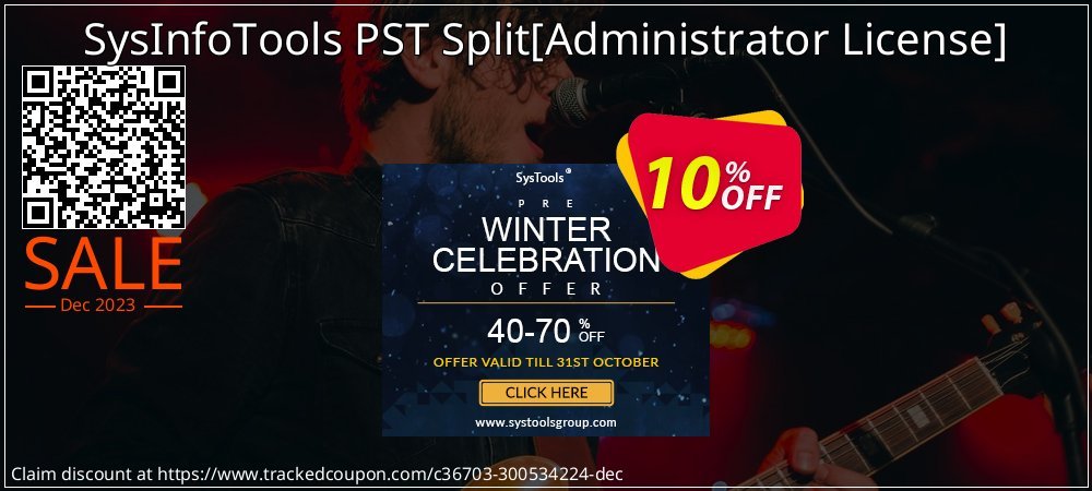 SysInfoTools PST Split - Administrator License  coupon on World Password Day sales