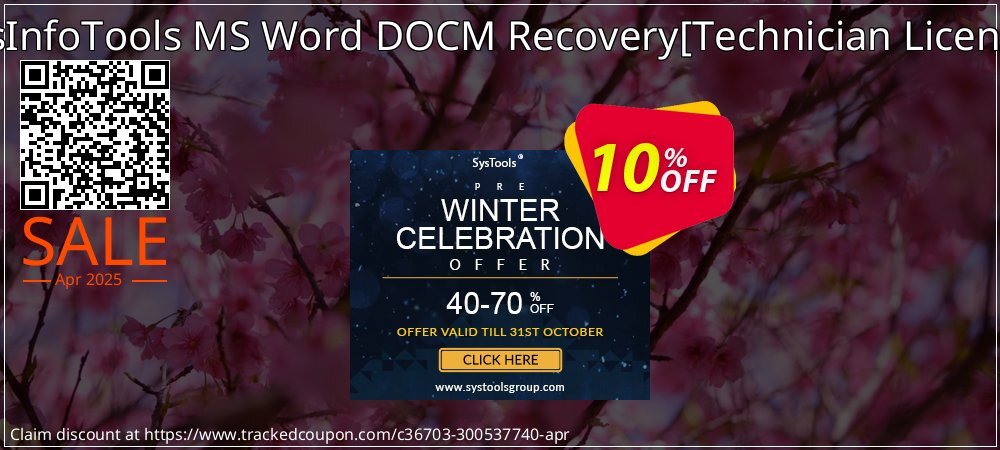 SysInfoTools MS Word DOCM Recovery - Technician License  coupon on Mother Day super sale