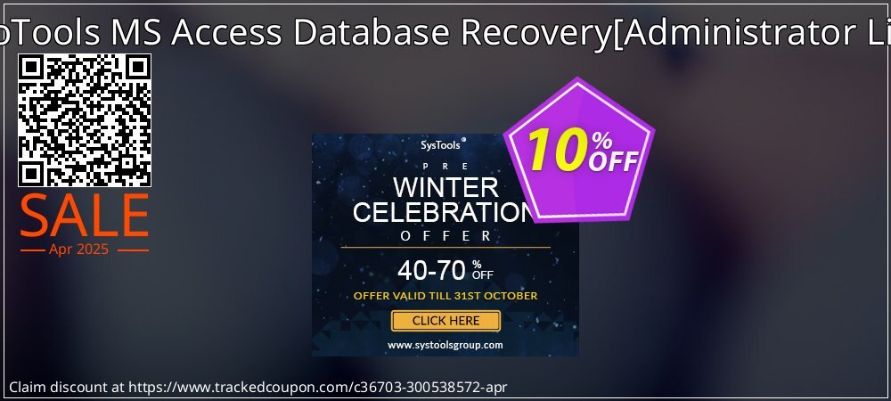 SysInfoTools MS Access Database Recovery - Administrator License  coupon on Working Day deals