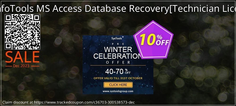 SysInfoTools MS Access Database Recovery - Technician License  coupon on Easter Day deals