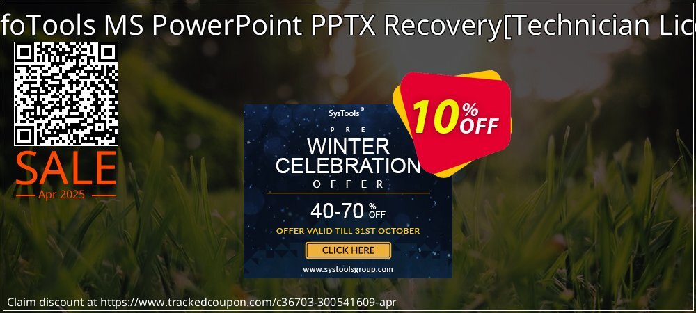 SysInfoTools MS PowerPoint PPTX Recovery - Technician License  coupon on World Password Day offering sales