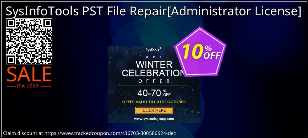 SysInfoTools PST File Repair - Administrator License  coupon on World Password Day offering sales