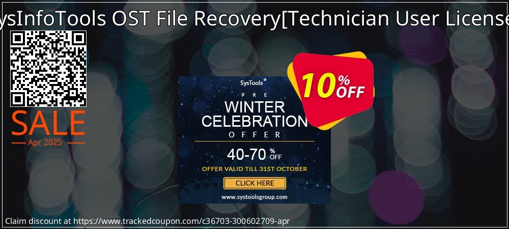 SysInfoTools OST File Recovery - Technician User License  coupon on World Password Day offering discount