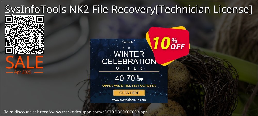 SysInfoTools NK2 File Recovery - Technician License  coupon on Constitution Memorial Day offering sales