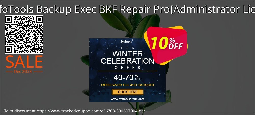 SysInfoTools Backup Exec BKF Repair Pro - Administrator License  coupon on Tell a Lie Day offering sales
