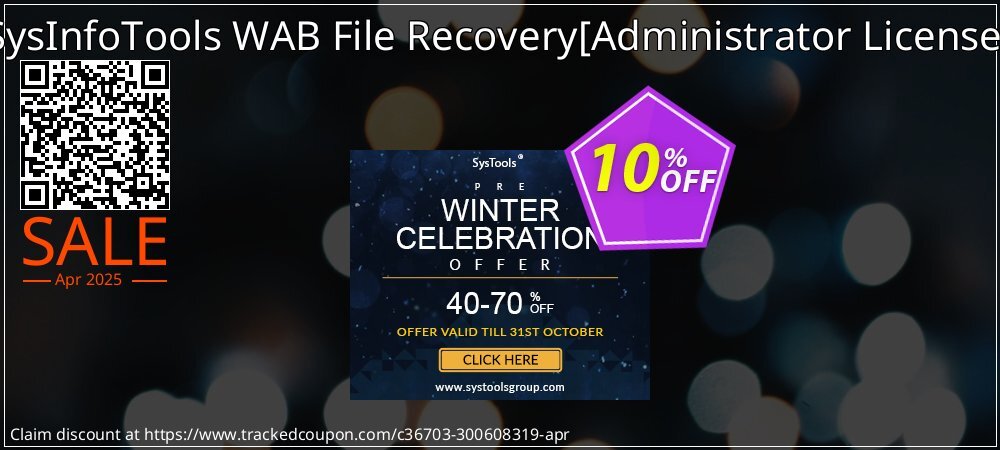 SysInfoTools WAB File Recovery - Administrator License  coupon on World Password Day discounts