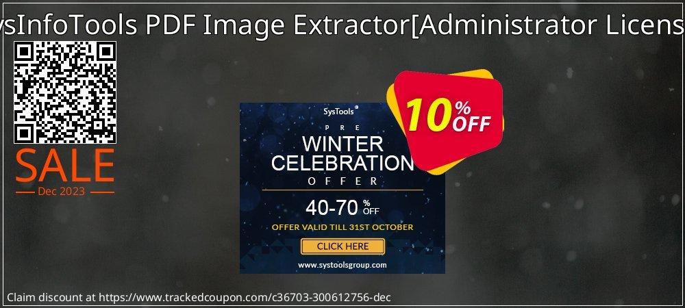 SysInfoTools PDF Image Extractor - Administrator License  coupon on World Party Day super sale