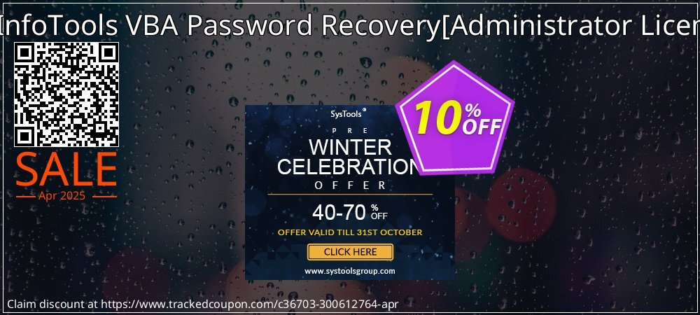 SysInfoTools VBA Password Recovery - Administrator License  coupon on World Password Day super sale