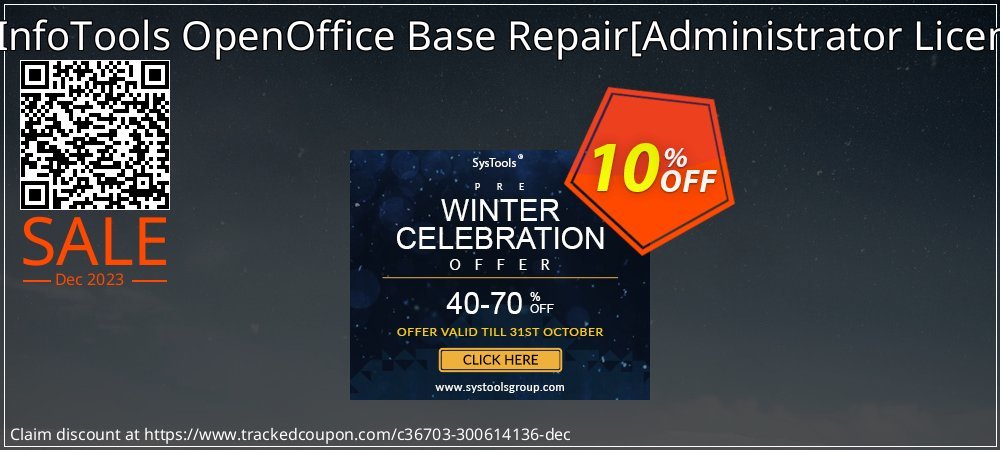 SysInfoTools OpenOffice Base Repair - Administrator License  coupon on Palm Sunday promotions