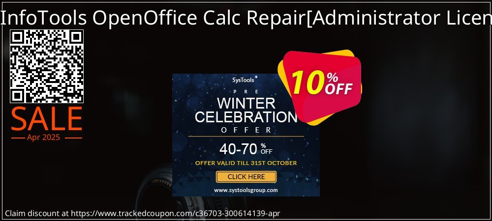 SysInfoTools OpenOffice Calc Repair - Administrator License  coupon on Tell a Lie Day discount