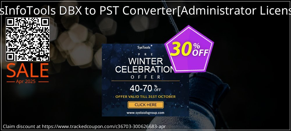 SysInfoTools DBX to PST Converter - Administrator License  coupon on Constitution Memorial Day offer