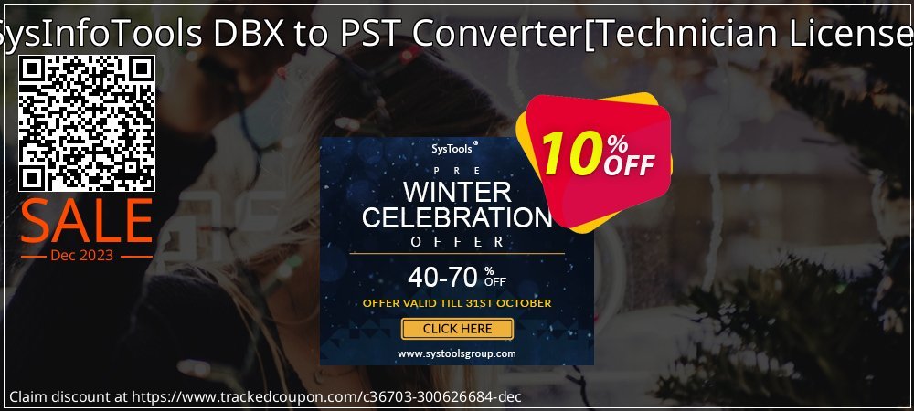 SysInfoTools DBX to PST Converter - Technician License  coupon on Tell a Lie Day offer