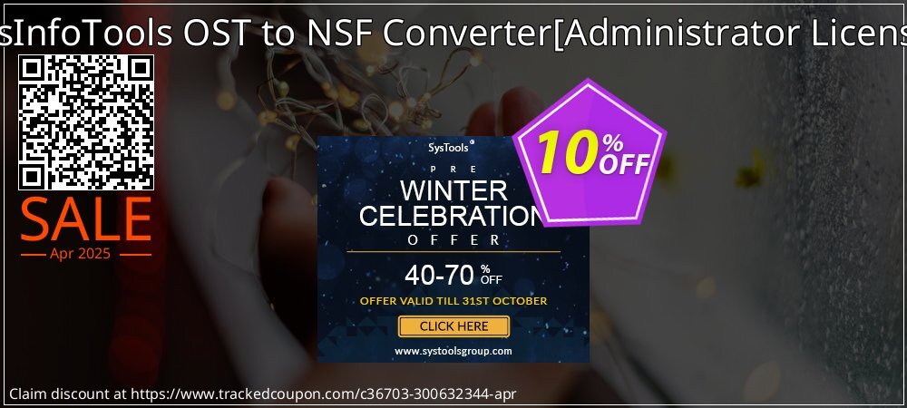 SysInfoTools OST to NSF Converter - Administrator License  coupon on World Password Day offer