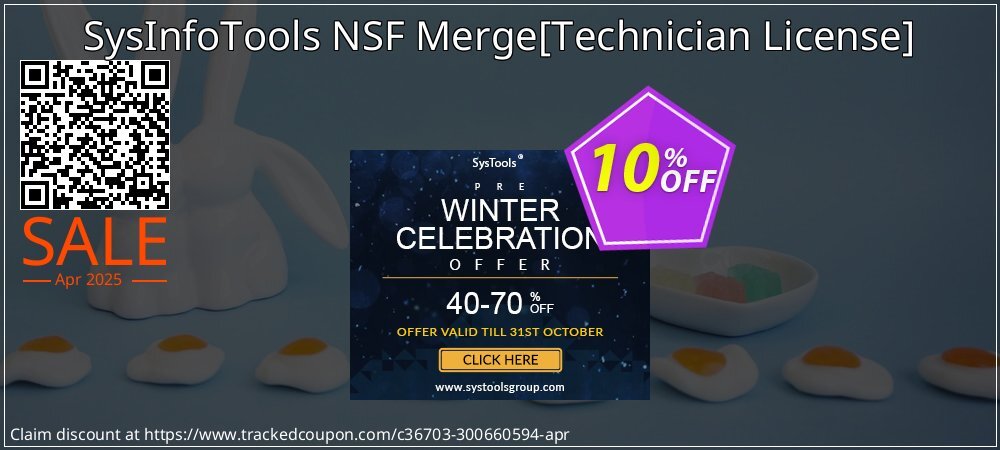 SysInfoTools NSF Merge - Technician License  coupon on Tell a Lie Day sales