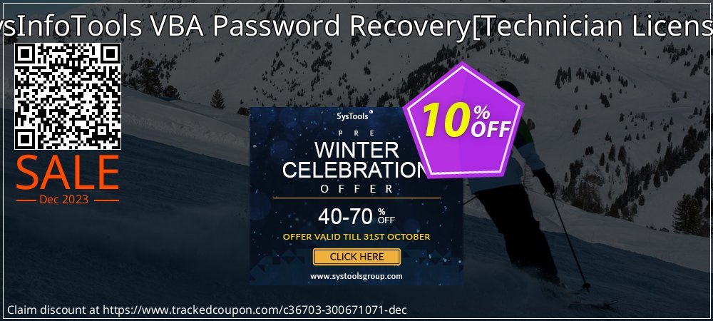 SysInfoTools VBA Password Recovery - Technician License  coupon on World Party Day deals