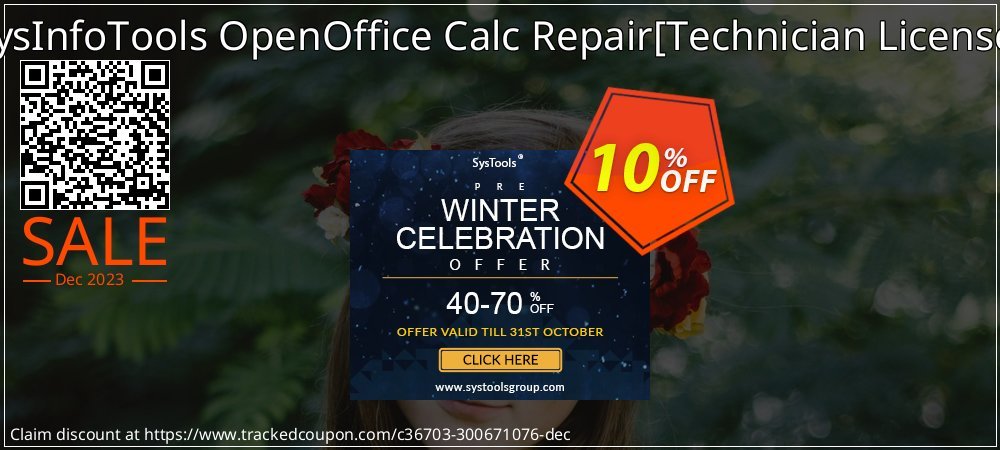 SysInfoTools OpenOffice Calc Repair - Technician License  coupon on World Party Day super sale