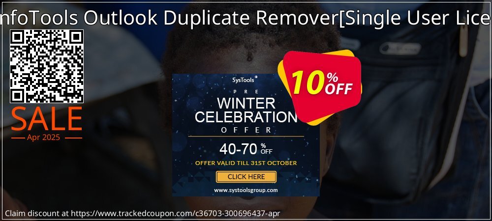 SysInfoTools Outlook Duplicate Remover - Single User License  coupon on April Fools' Day offering sales