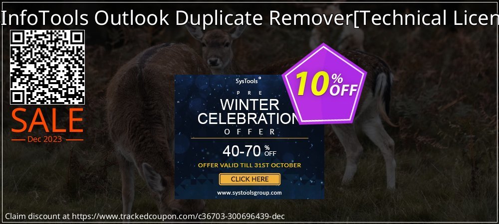 SysInfoTools Outlook Duplicate Remover - Technical License  coupon on World Password Day promotions