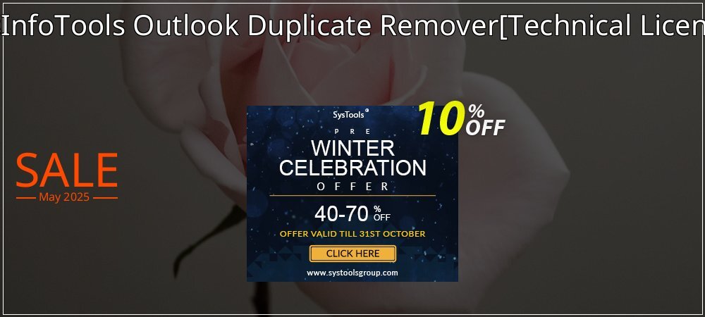 SysInfoTools Outlook Duplicate Remover - Technical License  coupon on World Password Day promotions
