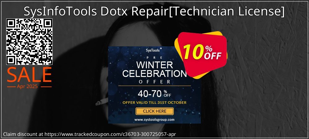 SysInfoTools Dotx Repair - Technician License  coupon on April Fools' Day offering sales