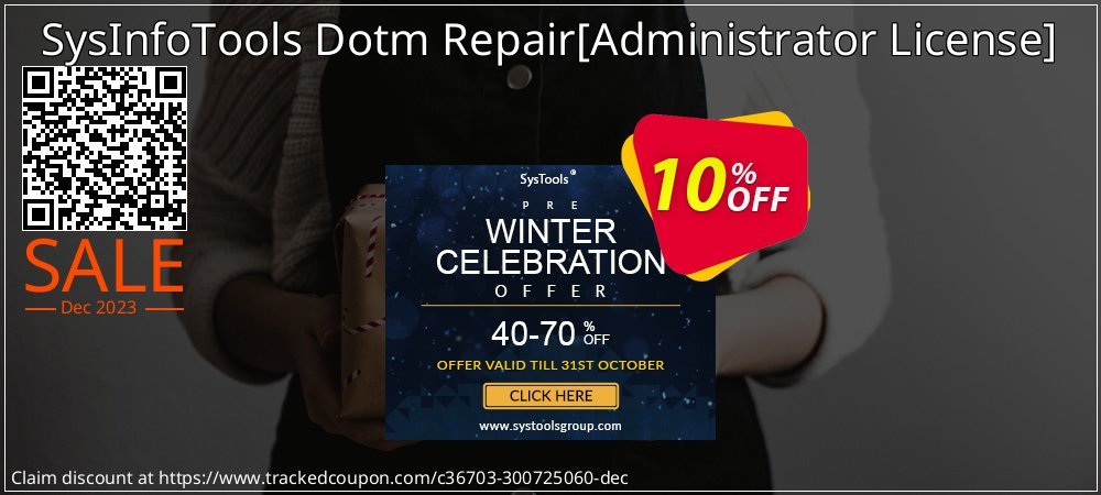 SysInfoTools Dotm Repair - Administrator License  coupon on National Walking Day promotions