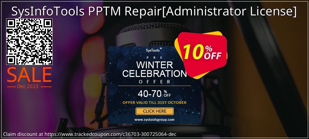 SysInfoTools PPTM Repair - Administrator License  coupon on Tell a Lie Day discount