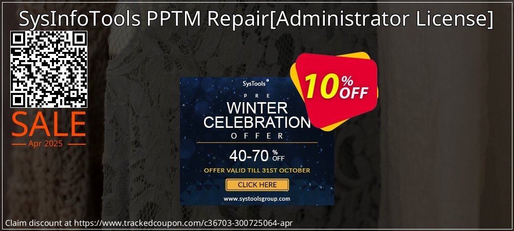 SysInfoTools PPTM Repair - Administrator License  coupon on Tell a Lie Day discount