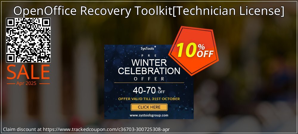 OpenOffice Recovery Toolkit - Technician License  coupon on Constitution Memorial Day offering sales