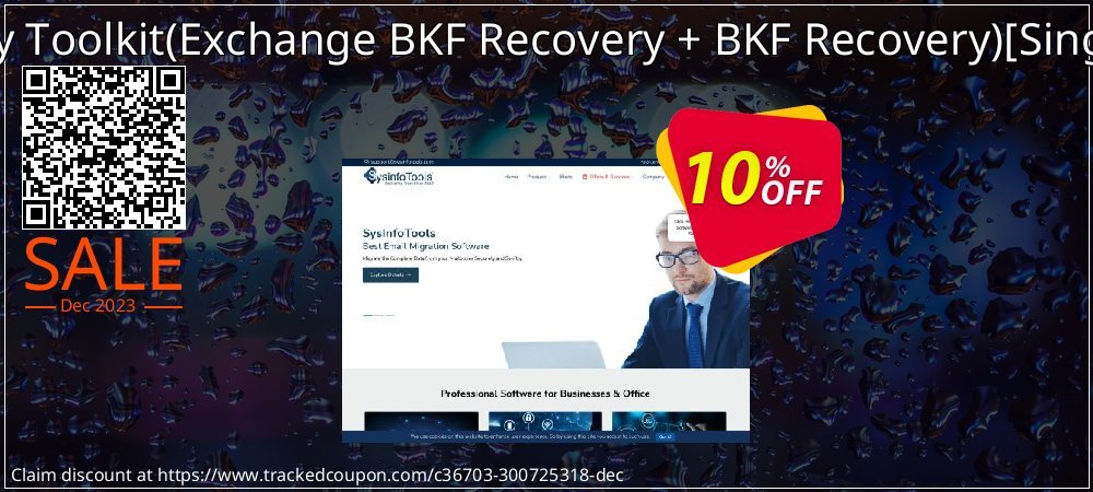 Backup Recovery Toolkit - Exchange BKF Recovery + BKF Recovery - Single User License  coupon on Easter Day offering sales