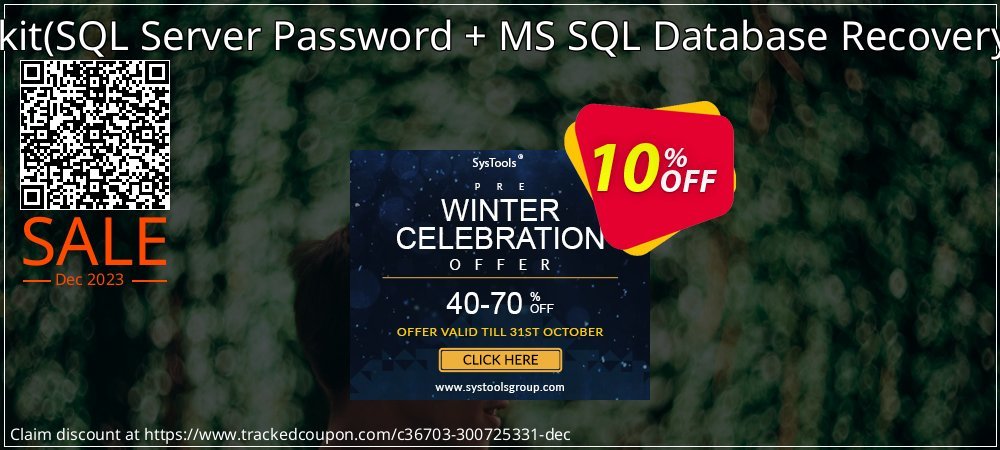 Password Recovery Toolkit - SQL Server Password + MS SQL Database Recovery - Administrator License  coupon on World Party Day sales